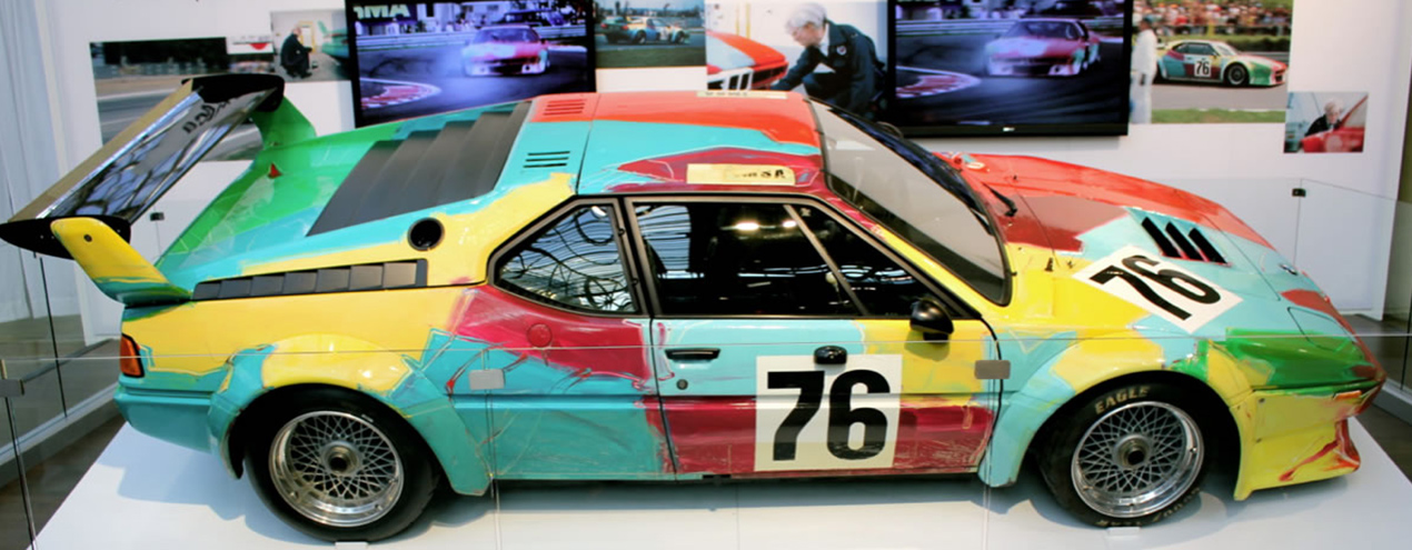 ¿Sabías que Andy Warhol o Miguel Gila fueron pintores de coches?