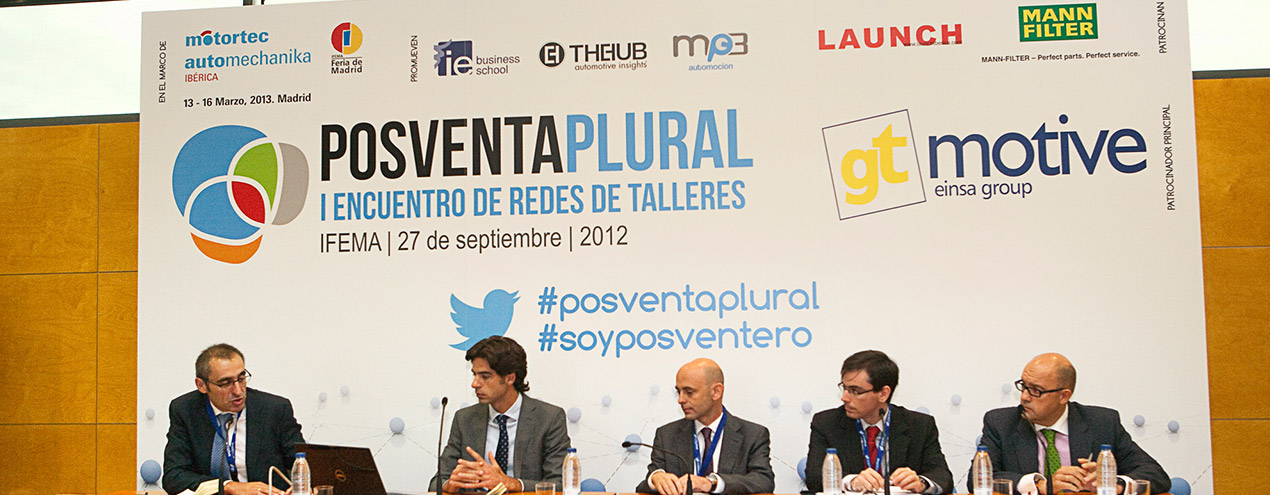 El pasado jueves se celebró, con el patrocinio principal de GT Motive, «Posventa Plural: I Encuentro de Redes de Talleres»